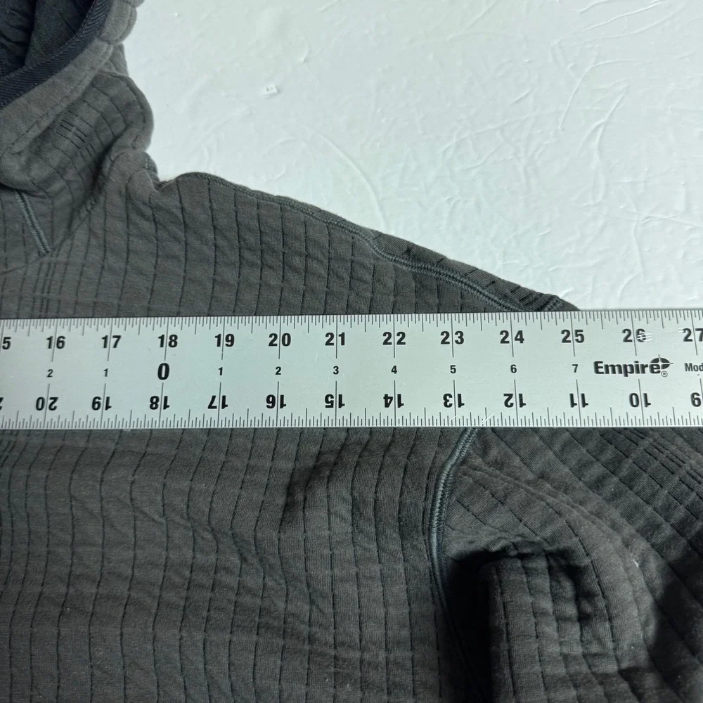 Nike‎ Tech Pack Therma FITADV Hooded Sweatshirt Ribbed gray Pullover Womens